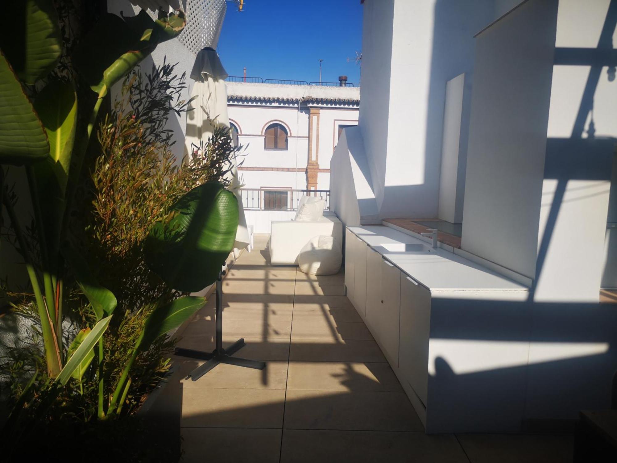セビリアDuplex Luxury Giralda With Terraceアパートメント エクステリア 写真